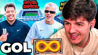 GOL INFINITO - A CADA RODADA FICA MAIS DIFÍCIL!! - wardi REACT!