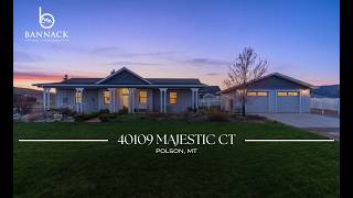 A Rare Montana Home | Flathead Lake Views, Timeless Design & One-Level Living