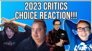 2023 CRITICS CHOICE AWARDS REACTION!!! (EVERYTHING EVERYWHERE WINS PICTURE!!!)
