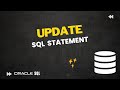 How to use UPDATE SQL statement in Oracle SQL to update records | Oracle Live SQL