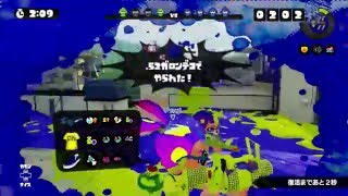 スプラトゥーン実況！深夜に一人でナワバリバトルで練習！５２ガロンをコソ練中！ヒラメが丘団地いこう☆なおきち広島弁ゲーム実況！splatoon