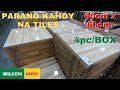 PRESYO NG PORCELAIN TILES 60x60cm PARA KANG BUMILI NG KAHOY