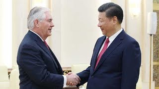 Tillerson lays groundwork for Trump's visit to China