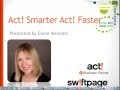 Swiftpage Act Webinar with Elene Marsden -betterACTnow