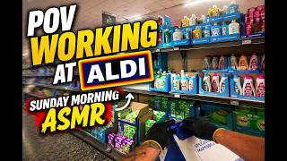 Working at Aldi | Turning Messy Shelves Into Perfect 😮‍🔥