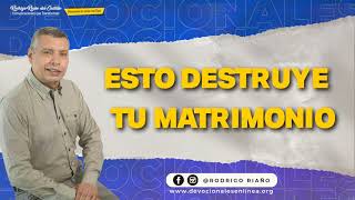 ESTO DESTRUYE TU MATRIMONIO 📺 Jueves/17/Junio/2021 En Línea Con Dios