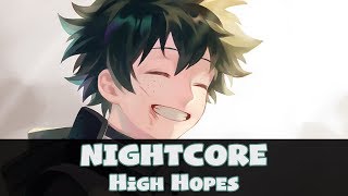 Nightcore - High Hopes (Lyrics) [Panic! At The Disco]