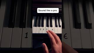 Sound like a pro 👐 #piano #pianotutorial #lesson #tutorial