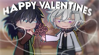 HAPPY VALENTINES DAY 💝💞(extremly rushed 🎉) - sanegiyuu obv‼️🌊🍃 - kny / demon slayer -🎀