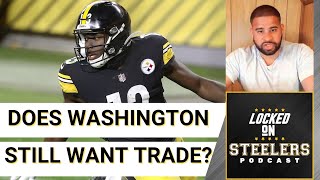 James Washington still wants Steelers to trade him? Or just throw him the ball?