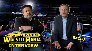 CHRISTOPHE AGIUS \u0026 PHILIPPE CHÉREAU - INTERVIEW WRESTLEMANIA 35