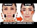 🛑 SELF FACIAL MASSAGE TO LIFT SAGGING SKIN, JOWLS | ANTI-AGING EXERCISES FOR WRINKLES | LAUGH LINES