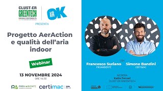 Progetto AerAction e qualità dell’aria indoor