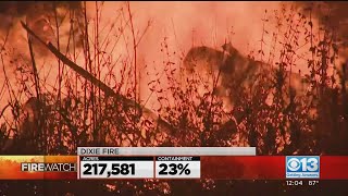 Dixie Fire Grows To 217,581 Acres