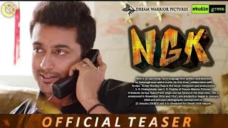 NGK features Suriya, Rakul Preet Singh and Sai Pallavi in the lead roles. Suriya 36th Movie Title NG