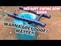 GREY MATTE/ DOOF : REPAINT SWING ARM KRISS110