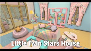 | SIMS 4 |🌟Little Twin Stars House🌟|Speed build| DL + CC links