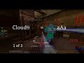 Cloud9 vs aAa Quake 3 Arena CTF q3wcp15 2004-04-11 Game 1 of 3