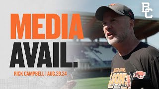 Coach Rick Campbell | Post-Practice | Aug 29.24