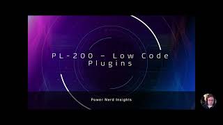 PL-200 Series - Low Code Plugins