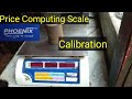 Phoenix Price Computing Scale Calibration