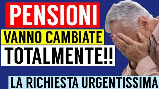 ❗URGENTE PENSIONI  👉 VANNO CAMBIATE IMMEDIATAMENTE! LA RICHIESTA CHE NON PUÒ PIÙ ESSERE IGNORATA 📄