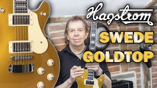 Hagstrom Swede Gold Top Guitar Review & Demo