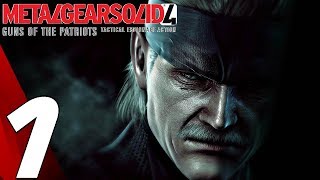 Metal Gear Solid 4 - Gameplay Walkthrough Part 1 - Guns of The Patriots [1080p HD]