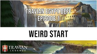 (3X) Travian Egypt Deff Episode 1 - WEIRD START.