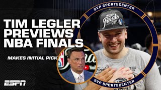 Tim Legler chooses the Mavericks to win the NBA Finals over the Celtics 👀 | SC with SVP