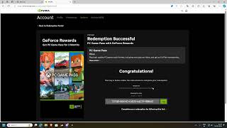 How to claim NVDIA 3 months free Xbox Game Pass #nvidia #gamepass #4k #pc #pcgaming #rtx #racing #ea