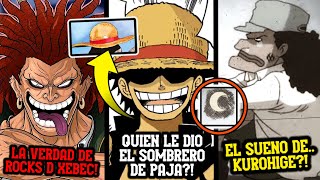 QUIEN LE DIÓ EL SOMBRERO A ROGER?! | QUIEN ES WILLIE GALLON?! SHANKS ES EL CAMINO A TODO - ONE PIECE