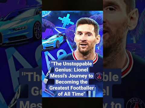 The Unstoppable Genius: Lionel Messi's Journey To Becoming The Greatest ...