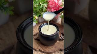 home made condensed milk | creamy milk #shorts  #condensedmilkrecipe