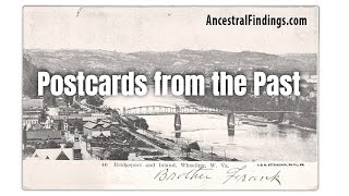 AF-1150: Bridgeport and the Island: Wheeling, West Virginia | Postcards from the Past
