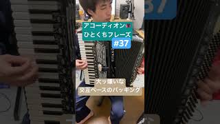 アコーディオンひとくちフレーズ #37 / A tiny phrase for Accordion #アコーディオン #accordion