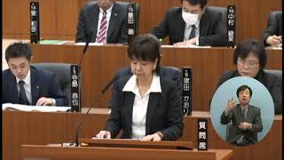 福井市議会　令和2年3月定例会　3月4日本会議（一般質問２４）山田議員 手話通訳挿入