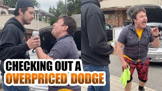 CHECKING OUT A OVERPRICED DODGE!
