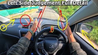 Left Side Right Side Judgement in Car for Beginners! Left Side Judgement in Car Training