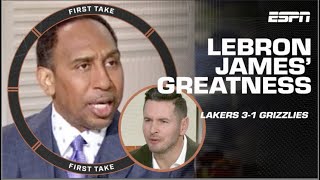 Stephen A. & JJ Redick are NEVER TAKING LeBron James for granted 👑 | First Take