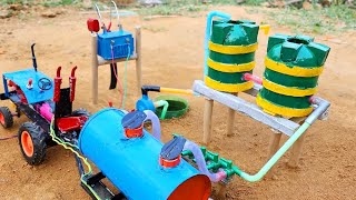 How to make mini water pump | Science project | Water tanker