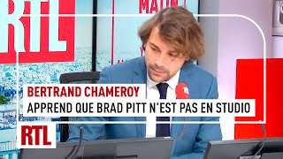 Bertrand Chameroy : sa déception de ne pas voir Brad Pitt en studio