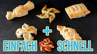 6 schnelle Blätterteig Fingerfood Rezepte zum Nachmachen - perfekt für Gäste