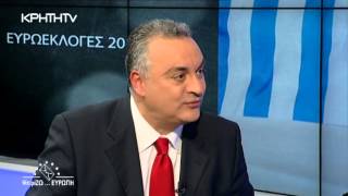 ΨΗΦΙΖΩ ΕΥΡΩΠΗ 22/05/2014 - Ο ΜΑΝΩΛΗΣ ΚΕΦΑΛΟΓΙΑΝΝΗΣ  ΣΤΗΝ KPHTH TV