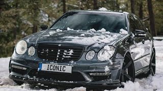 W211 E55 Amg DRIFT AND SOUND BRUTAL #amg #car #car #driving #mercedes #mercedesbenz #drift