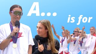 Learn the Alphabet with the England Lionesses