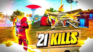 Solo Vs Squad Max Level Evo Ump 21 Kills Gameplay - Garena Free Fire