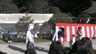 2012.1.7 「薩摩剣士隼人」護国神社ミニショー　Vol.2.wmv