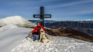 Monti Ernici: salita invernale al Monte Crepacuore 1997mt.