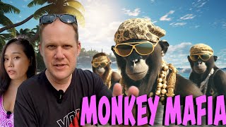 Finding the MONKEY MAFIA of Sai Kaew Beach, PATTAYA🏝️👙 🙊